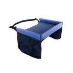 Car Snack and Play Travel Tray - Blue