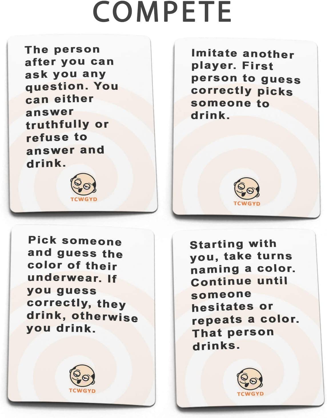 These cards will get you drunk....