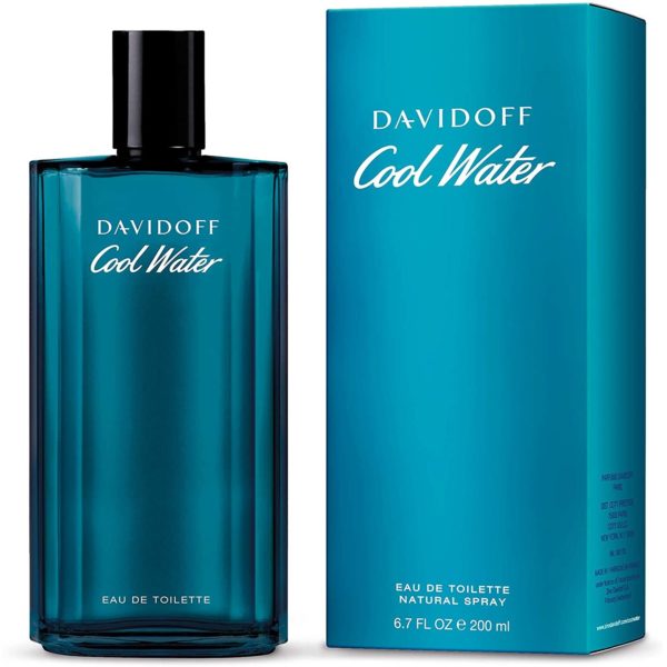 Cool Water by Davidoff, 200ml for Men
