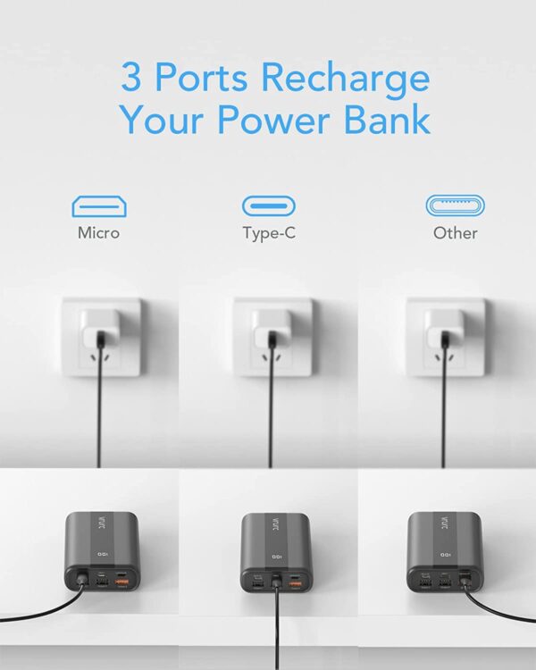 VRURC 20000mAh Power Bank - Image 3