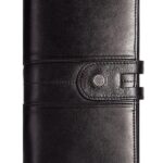 ALDEBRAN® Women's Italian Genuine Leather Wallet - Black
