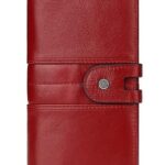 ALDEBRAN® Women's Italian Genuine Leather Wallet - Bold Red