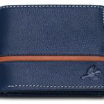 Hornbull Men's Leather Wallet - Navy