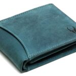 WildHorn Men's Leather Wallet - Blue Hunter