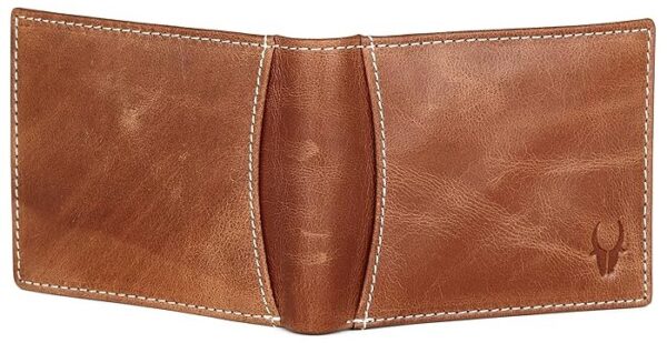 WildHorn Men's Leather Wallet - Bombay Brown - Image 4