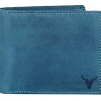 Napa Hide Men's Leather Wallet - Hunter Blue